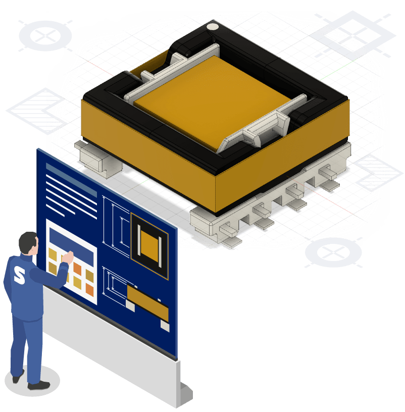 Bobinage sur mesure - Conception de bobinages - Rétro-engineering de bobinages - Fabrication de bobinages - Certification ISO 9001 - bobinage - Transformateurs électriques - Machines de bobinage